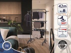 Sušák na prádlo Leifheit Comfort Tower 420 Black černý

 obrázek produktu 2 z 2