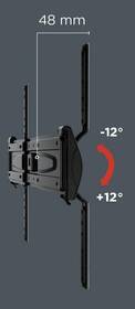 Držák TV Meliconi SlimStyle Plus 600ST výklopný pro úhlopříčky 50" až 82", nosnost 45 kg 

 obrázek produktu 3 z 6