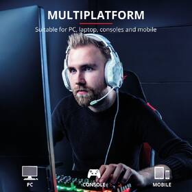 Headset Trust GXT 322W Carus - snow camo 

 obrázek produktu 9 z 10