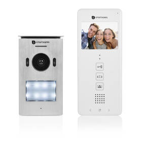 Dveřní videotelefon Smartwares DIC-22112 stříbrný/bílý

 obrázek produktu 1 z 9