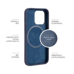 Kryt na mobil FIXED MagFlow s podporou MagSafe na Apple iPhone 13 Pro modrý

 obrázek produktu 4 z 6