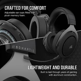 Headset Corsair HS60 HAPTIC carbon

 obrázek produktu 4 z 5