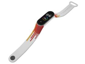Řemínek Mi-Band na Xiaomi Mi Band 3/4 - motiv Barvy podzimu, bílý 

 obrázek produktu 3 z 3