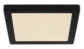 Stropní svítidlo GLOBO Lasse, čtverec, 22 cm, LED, 18 W černé

 obrázek produktu 2 z 4