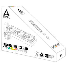 Vodní chladič Arctic Cooling Liquid Freezer III 420 A-RGB White 

 obrázek produktu 17 z 17