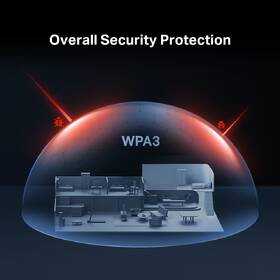Router Mercusys MR25BE Wi-Fi 7 BE3600 černá barva
