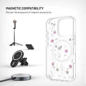 Kryt na mobil FIXED MagBloom s MagSafe na Apple iPhone 16 Pro průhledný

 obrázek produktu 2 z 8