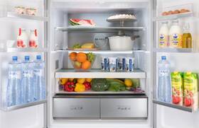 Americká lednice ETA 274290015DN černá barva
