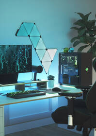 LED světlo Nanoleaf Shapes Ultra Black Triangles Starter Kit 9 ks 

 obrázek produktu 3 z 5