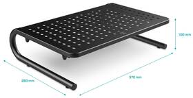 Podstavec pod monitor Connect IT SteelBase For Health černý

 obrázek produktu 2 z 3