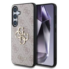 Kryt na mobil Guess PU 4G Metal Logo na Samsung Galaxy S25 růžový

 obrázek produktu 3 z 6