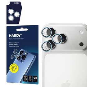 Tvrzené sklo 3mk HARDY Lens Protection Pro na Apple iPhone 17 Pro/Pro Max modré

 obrázek produktu 3 z 3