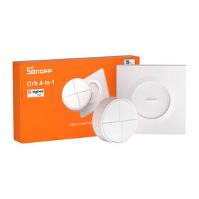 Vypínač Sonoff Smart SNZB-01M Wireless ZigBee bílý

 obrázek produktu 4 z 4