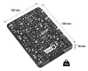 Pouzdro pro čtečku e-knih Connect IT Doodle pro Amazon Kindle Paperwhite 4 (2018) černé

 obrázek produktu 6 z 7