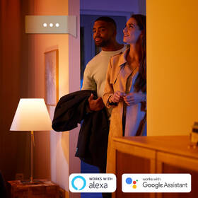 Chytrá žárovka Philips Bluetooth, 6W, E14, White and Color Ambiance, 2ks 

 obrázek produktu 6 z 8