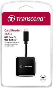 Čtečka paměťových karet Transcend RDC3 USB-C/SDHC, SDXC (UHS-I), microSDHC, microSDXC (UHS-I) černá

 obrázek produktu 3 z 3