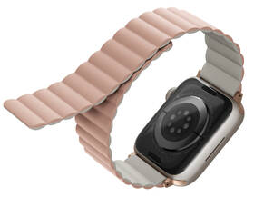 Řemínek Uniq Revix Reversible na Apple Watch 42/44/45/49mm růžový/béžový

 obrázek produktu 2 z 5