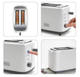 Topinkovač Black+Decker BXTO820E bílý

 obrázek produktu 10 z 10