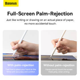 Stylus Baseus Smooth Writing 2 s LED indikátory stavu baterie bílý

 obrázek produktu 11 z 16