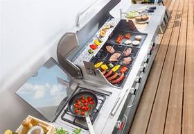 Gril zahradní plynový G21 Nevada BBQ kuchyně Premium Line, 8  hořáků 

 obrázek produktu 11 z 17
