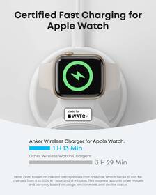 Bezdrátová nabíječka Anker MagGo 3v1 Dock Stand 15W bílá

 obrázek produktu 5 z 7