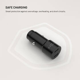 Adaptér do auta FIXED 2xUSB-C, PD 3.0, 65 W černý

 obrázek produktu 6 z 9