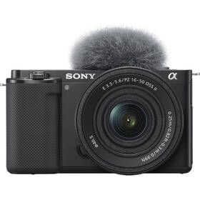 Digitální fotoaparát Sony ZV-E10 + 16-50 mm f/3.5-5.6 II černý

 obrázek produktu 1 z 12