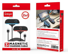 Kabel iPega SW2119A - Joy-Con Nintendo Switch 2,  (3 m, 2 ks) černý

 obrázek produktu 2 z 2