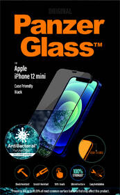 Tvrzené sklo PanzerGlass Edge-to-Edge Antibacterial na Apple iPhone 12 mini černé

 obrázek produktu 2 z 2