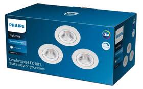 Vestavné svítidlo Philips Sparkle SL261, 5W, 3 ks bílé

 obrázek produktu 1 z 1