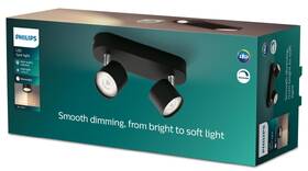 Bodové svítidlo Philips Star, 2xLED černé

 obrázek produktu 1 z 1