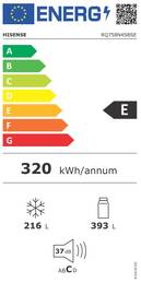 Americká lednice Hisense RQ758N4SBSE nerez
