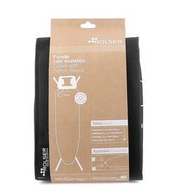 Potah na žehlicí prkno Rolser Universal 140 × 55 cm černý

 obrázek produktu 1 z 2