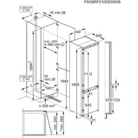Chladnička s mrazničkou Electrolux ENG8CD19S bílá

 obrázek produktu 5 z 6