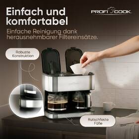 Kávovar Profi Cook KAD 1308 inox nerez

 obrázek produktu 10 z 10
