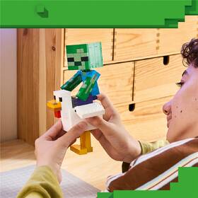 Stavebnice LEGO® Minecraft®  21582 Kuřecí žokej 

 obrázek produktu 5 z 9