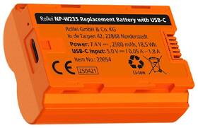 Baterie Rollei USB-C NP-W235 (Fuji) oranžová

 obrázek produktu 1 z 1