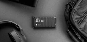 SSD externí Western Digital Black P50 Game Drive 500GB černá barva
