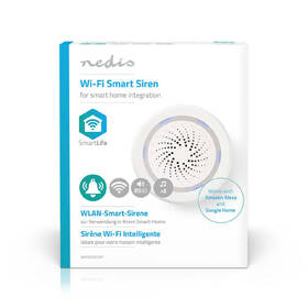 Siréna Nedis WIFISI10CWT, Wi-Fi, alarm, vyzvánění, 85 dB 

 obrázek produktu 5 z 5