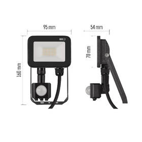 Reflektor EMOS INOVO 10W 1100LM PIR IP65 NW černý

 obrázek produktu 6 z 11