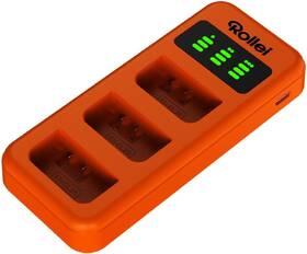Nabíječka Rollei EN-EL25 Triple Charger Set (Nikon) oranžová

 obrázek produktu 3 z 3