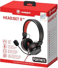 Headset SnakeByte HEAD:SET S (Nintendo Switch) černý/červený

 obrázek produktu 4 z 4