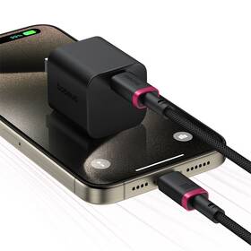 Kabel Baseus Dura USB-C/USB-C, 100W, 2m černý/červený

 obrázek produktu 7 z 16