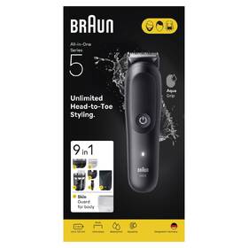Zastřihovač multifunkční Braun AIO5540 černý

 obrázek produktu 2 z 6