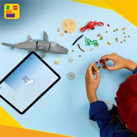 Stavebnice LEGO® Creator 3 v 1 31381 Divoký žralok a truhla s pokladem 

 obrázek produktu 6 z 8