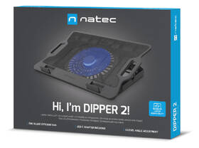 Chladící podložka pro NTB Natec DIPPER 2, 12,1-17,3“, LED, 2x USB černá

 obrázek produktu 13 z 13