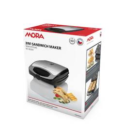 Sendvičovač Mora MS903BK černý/nerez

 obrázek produktu 4 z 4