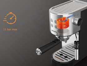 Espresso Krups XP444C10 Virtuoso+ 

 obrázek produktu 9 z 15
