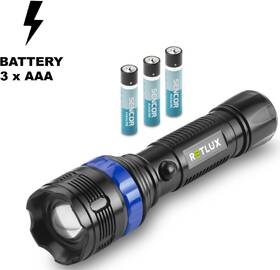 Svítilna RETLUX RPL 150, 1W LED 3x AAA 

 obrázek produktu 2 z 4