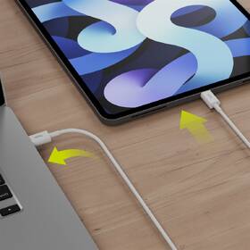 Kabel Allity AUC-03, 60W, USB-C/USB-C, 1m bílý

 obrázek produktu 3 z 4